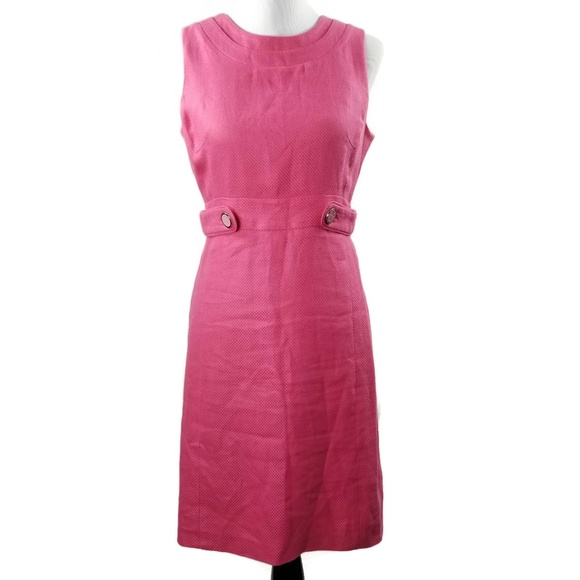Tory Burch Dresses & Skirts - Tory Burch knit dress with buttons pink size 6